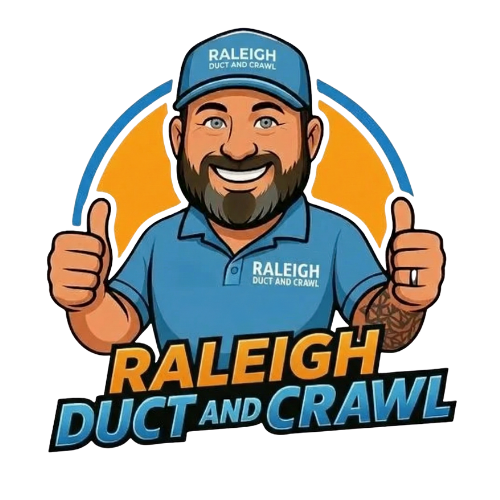 Raleigh Duct And Crawl Logo